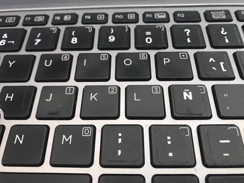 Pegatinas para teclado retroiluminado 